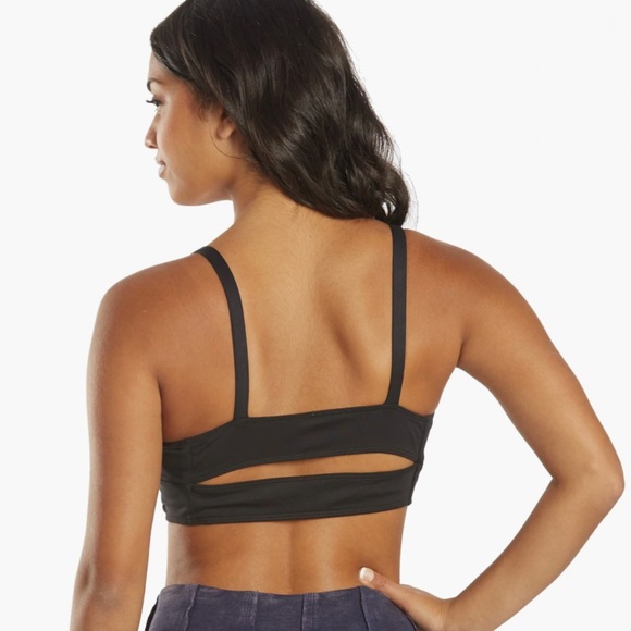 Free People X FP Movement Very Prarie Bra in Black - Picture 4 of 8